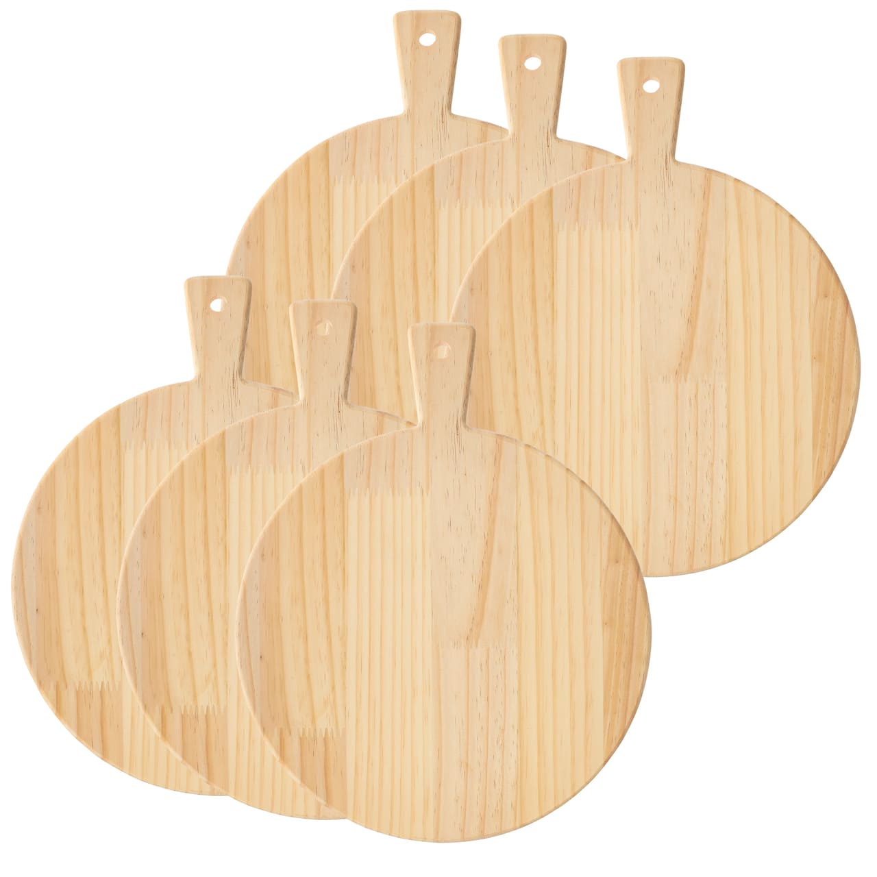 6 Pack: 14.7&#x22; Unfinished Wooden Cutting Board by Make Market&#xAE;